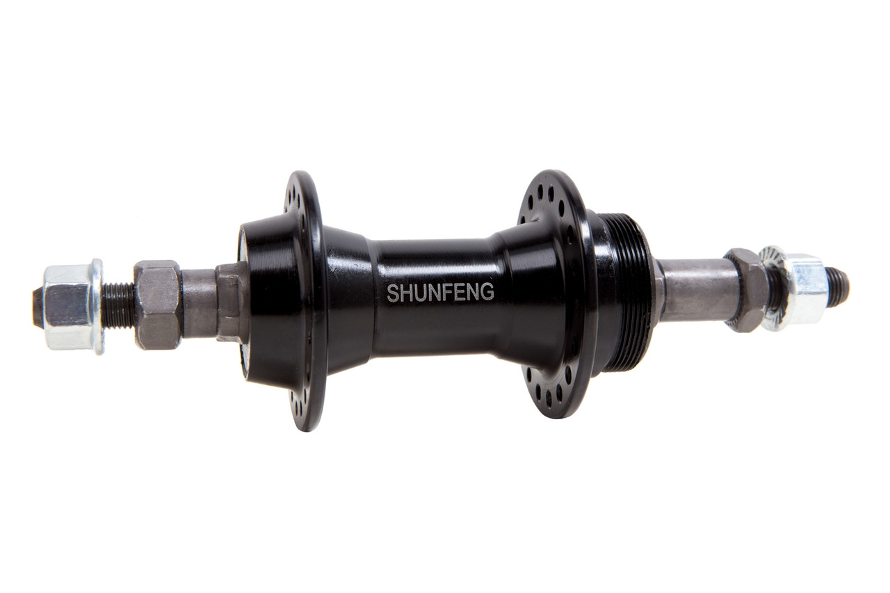 Втулка задня Shunfeng SF-A201R 36H тріскачка, чорний (HUBR-Al-028)