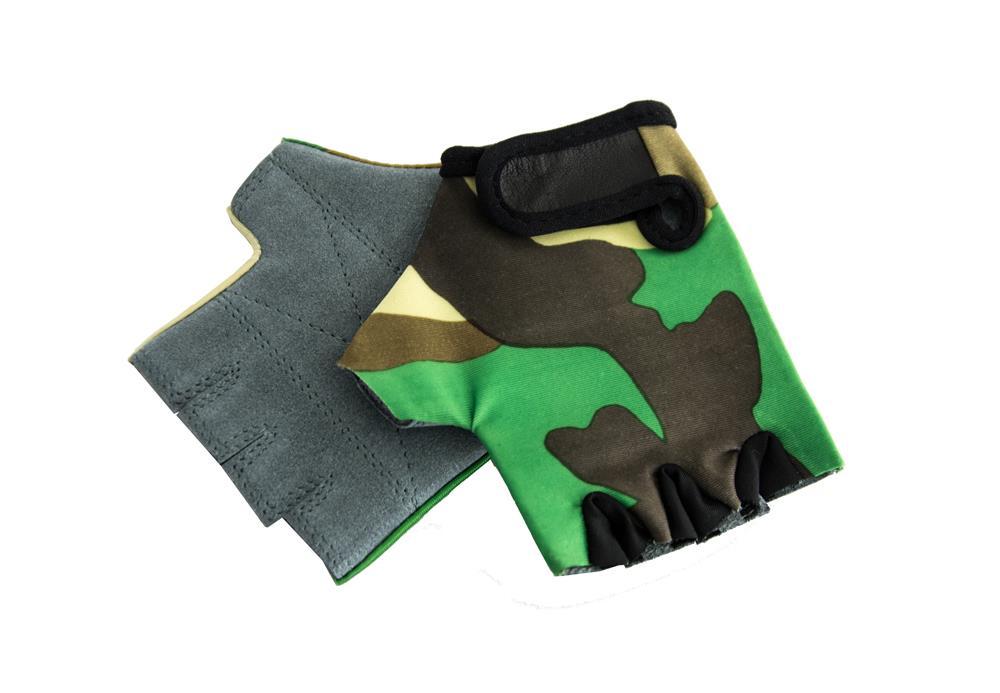 Вело рукавички дитячі Ergo, камуфляж (REC069) — 4