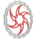 Ротор ProX DR-05D 160 мм сріблястий з червоний (C-UH-K-0065)