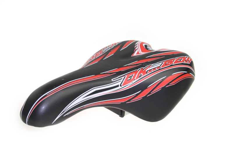 Сідло Monte Grappa Ok Go, чорний з червоним (SIM9966)