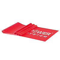 Лента-эспандер Power System PS-4122 Flat Stretch Band Level 2 Red I'Pro