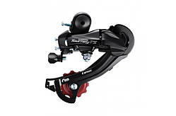 Перемикач задній SHIMANO RD-TZ500 7шв, під болт, чорний (DERB-029-1) з індексним перемиканням
