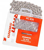 Ланцюг SRAM PC-830 114 ланок 8 шв, сріблястий (PC-830)
