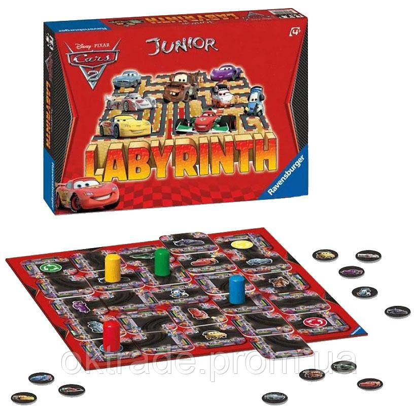 Настольная игра Лабиринт Юниор Тачки-2 Ravensburger 103954 OD, код: 7425225 - фото 3 - id-p2009950913