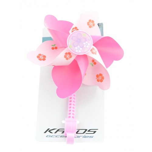 Вітряний млин Kands на дитячий велосипед білий/рожевий (ML-WI27)