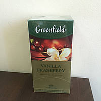 Чай Greenfield Vanilla Cranberry 25 пак.