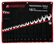 Набір ключів комбінованих Forsage 5181 18 шт