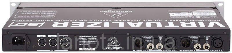 Процессор эффектов Behringer FX2000 - фото 3 - id-p2009021783