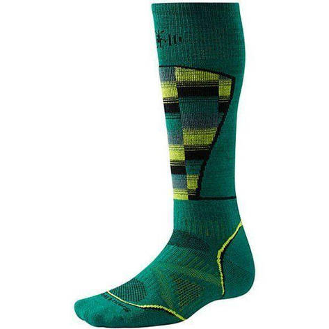 Шкарпетки чоловічі Smartwool PhD Ski Medium Pattern Alpine Green, р. XL (SW SW018.676-XL), фото 1