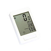 Велокомп'ютер Kands 22 функції, дротовий, білий (BC-834B/B)