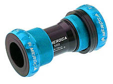 Каретка Meroca BB52 Hollowtech II BSA синій (ROCA-blue)