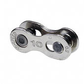 Замок ланцюга YBN, 10 шв, сріблястий (LCK-037)