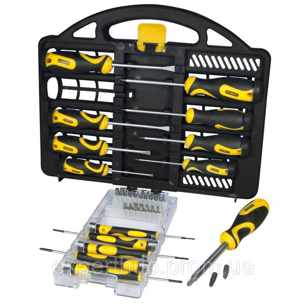 Набор инструментов Stanley отверток в футляре 34 шт (STHT0-62141) (STHT0-62141) EH, код: 6746189 - фото 2 - id-p2010016400