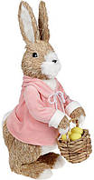 Фигурка интерьерная Bunny with a basket 28x16x47 см Bona DP118201 TS, код: 7523252