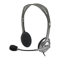 Наушники Logitech H110 Stereo Headset with 2*3pin jacks (981-000271) OS, код: 7727258