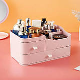 Органайзер/бокс/підставка для косметики настільна BD-1005 Рожевий (GS-113086), фото 5