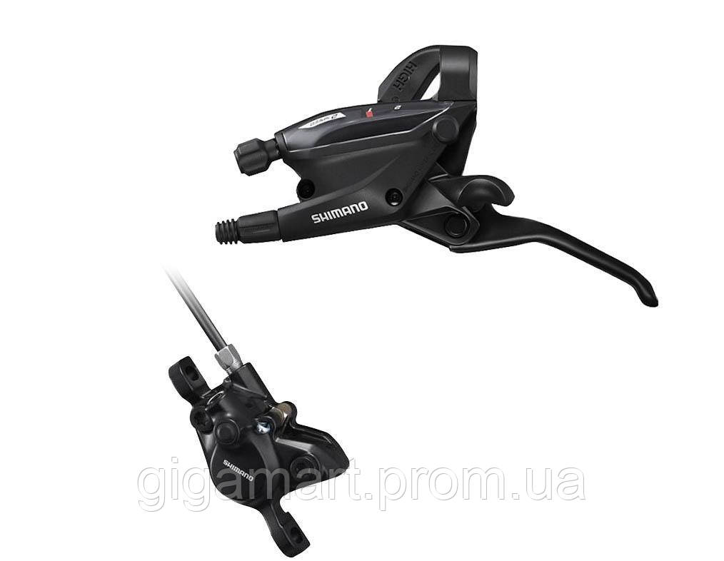 Тормоз Гидравлический Shimano BR-MT200 ST-EF505 Передний 100см Черный ...