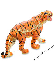 Шкатулка для бижутерии Тигр 15 см Lefard AL46516 PK, код: 7726255