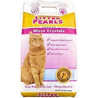 Наполнитель для туалетов кошек Litter Pearls Micro Crystals кварцевый 10,5 л 4.76 кг (6338431 JM, код: 7802244