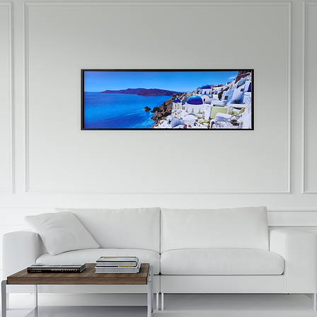 Фотокартина в дерев'яній рамі Greece 2 35х100 см POS-35100-239, фото 3