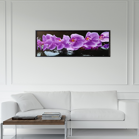 Фотокартина в дерев'яній рамі Flower 8 35х100 см POS-35100-248, фото 3