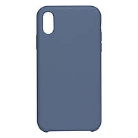 Чехол Soft Case No Logo для Apple iPhone XR Lavender grey JM, код: 7646919