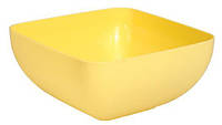 Пиала Ucsan Plastik Frosted Bowl пластиковая 500 мл квадратная DP43999 GR, код: 7426808