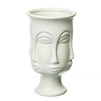 Декоративная ваза White Face 21х14 см Lefard 18723-001 TM, код: 6675679