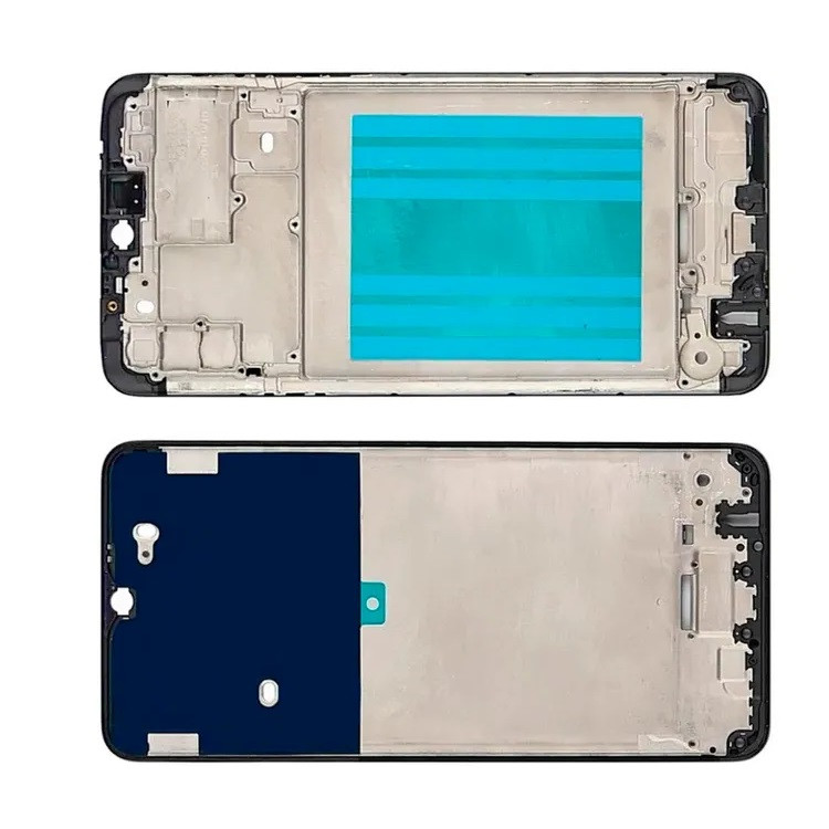 Рамка кріплення дисплея для телефону Samsung A207 Galaxy A20S (2019) чорна