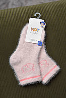 Носки детские для девочки норка светло-розового цвета р.1-4 166952P