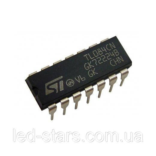 LM324N (STMicroelectronics) 4-х канальний операційний підсилювач Quad Operational Amp, фото 1