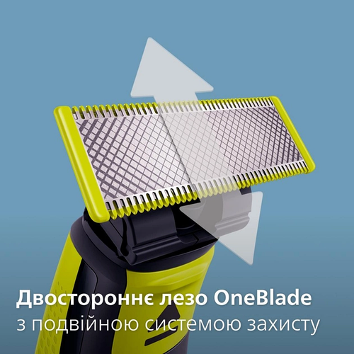 Сменные лезвия Philips OneBlade QP230/50 3шт. (лезвия филипс уан блейд ...