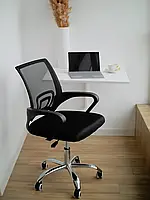 Крісло офісне Bonro 619 чорне сучасне компьютерне якісне