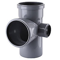 Крестовина для внутренней канализации VS Plast 110 х 110 х 50 х 90 правая, универсальная -Komfort24-
