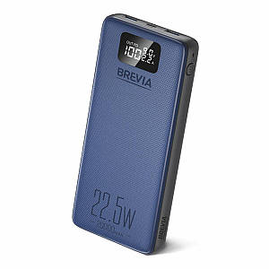 Універсальна мобільна батарея Brevia 20000mAh 22,5W Li-Pol, LCD (44218)