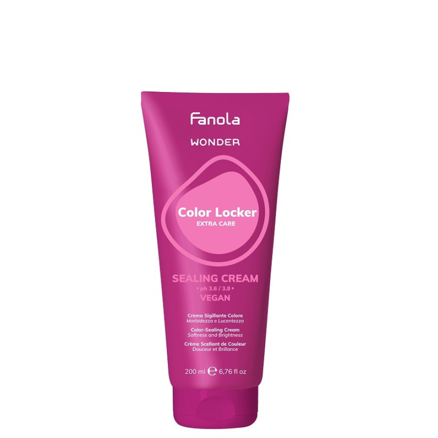 Крем ущільнювальний Fanola Wonder Color Locker Extra Care Sealing Cream Vegan відновлювальний структуру