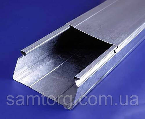 Лоток неперфорований 200х50, полегшений, фото 1