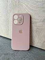 Защитный чехол на Iphone 15 Pro Silicone Case Full Camera Pink Sand