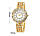 Жіночий наручний годинник Baosaili Luxury золотистий, фото 7