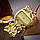 Жіночий наручний годинник Baosaili Solar золотистий, фото 5