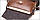 Чоловіча наплічна шкіряна сумка барсетка BullCaptain 063 коричнева, фото 9