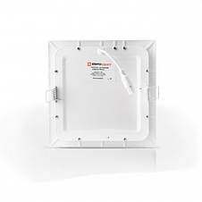 Світильник світлодіодний вбудований ЄВРОСВІТЛО LED-S-150-9 9Вт 6400K 150х150 (000038840), фото 4