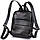 Рюкзак жіночий SHVIGEL 15304 шкіряний Чорний, фото 5