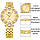 Жіночій наручний годинник Miss Fox Diamond золотистий, фото 7