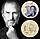 Позолочена сувенірна монета "Стів Джобс", фото 3