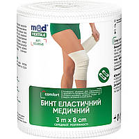 Бинт еластичний медичний MedTextile середньої розтяжності, 3 м x 8см