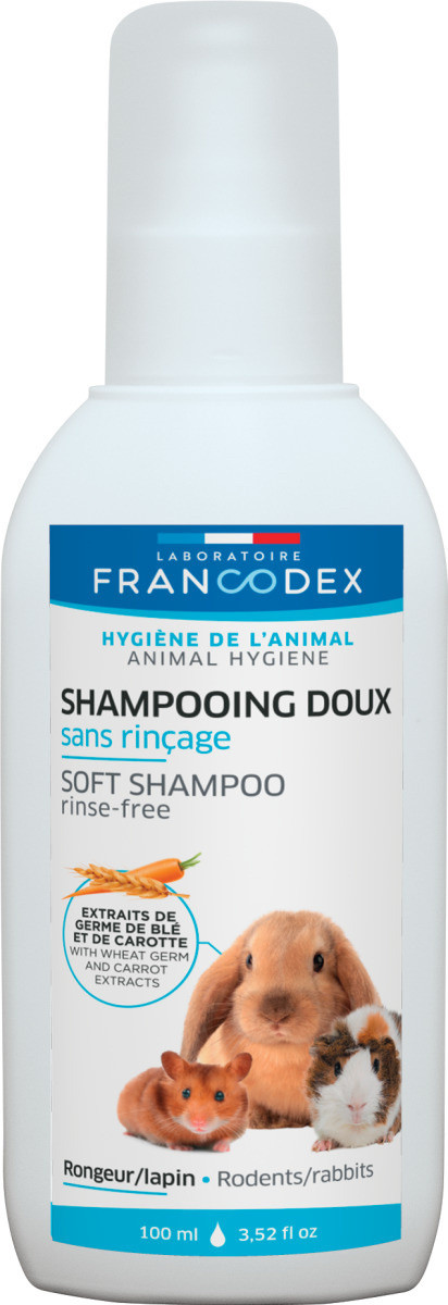 Шампунь-спрей для гризунів і кроликів, FRANCODEX SHAMPOO'RONDET 100 мл