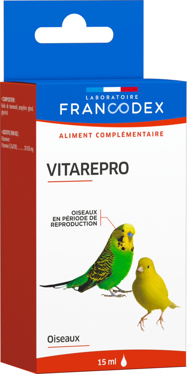 Харчова добавка для птахів для підготовки до репродуктивної діяльності FRANCODEX Vitarepro 15мл