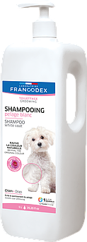 Шампунь для собак з білою вовною Laboratoire Francodex White Coat Shampoo 1л