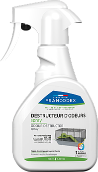 FRANCODEX ODOUR CONTROL SMALL ANIMALS Лаборатуар Франкодек Спрей від неприємного запаху гризунів, 250 мл